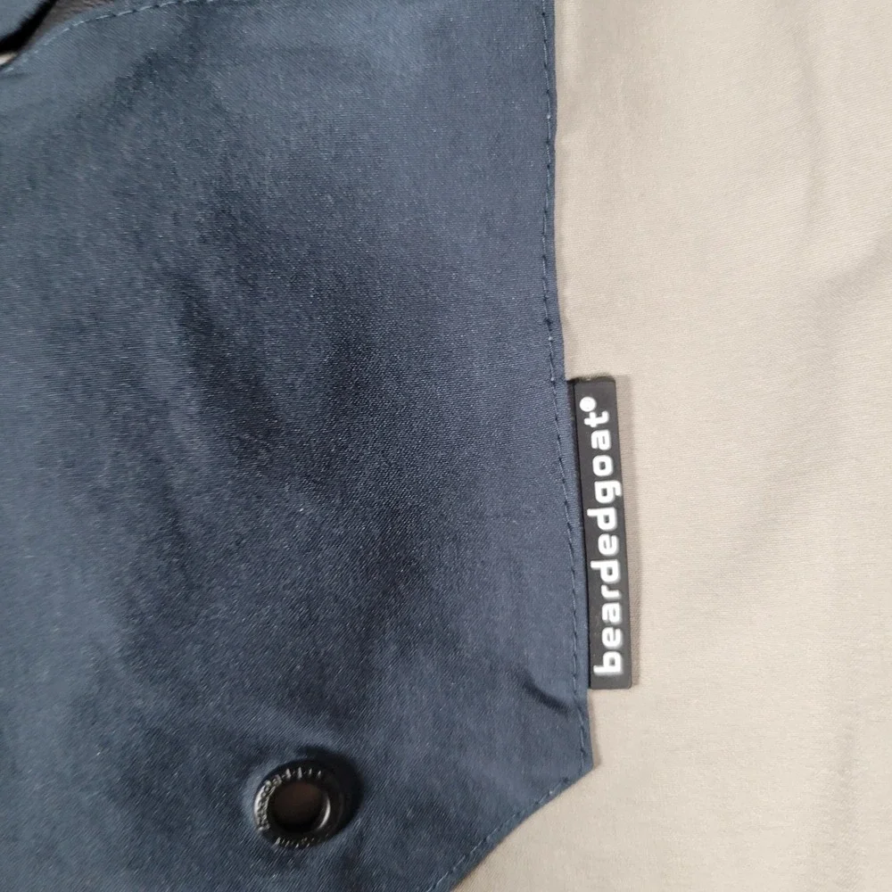 Bearded Goat Board Shorts Mens Size XL Blue Grey Colorblock Quick Dry Swim Trunk